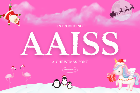 Aaiss: Strategic Typography for Holiday Brand Positioning