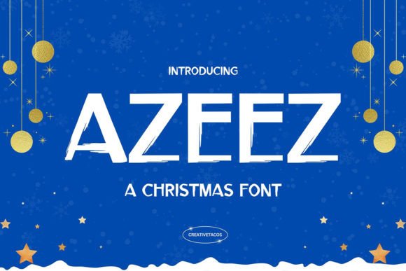 Azeez: Integrating a Textured Display Font into Professional Design Workflows