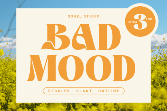 Badmood: The Bold Typeface Redefining Modern Visual Identity