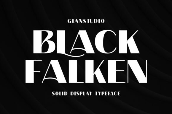 Black Falken: Elegant Serif for Luxury Branding