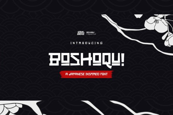 Boshoqu Display Font: Balancing Japanese Aesthetics with Modern Design Needs