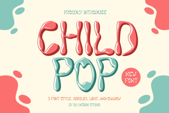 Child Pop: A Whimsical Font for Charming Designs