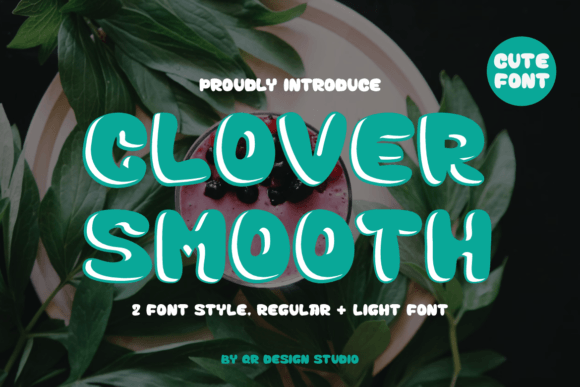 Clover Smooth: Friendly Font for Creative Projects