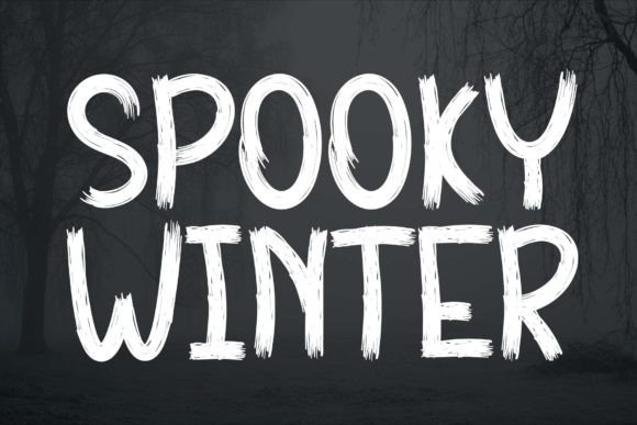 Embracing the Chill: Why Spooky Winter Is the Handwritten Display Font Your Designs Need