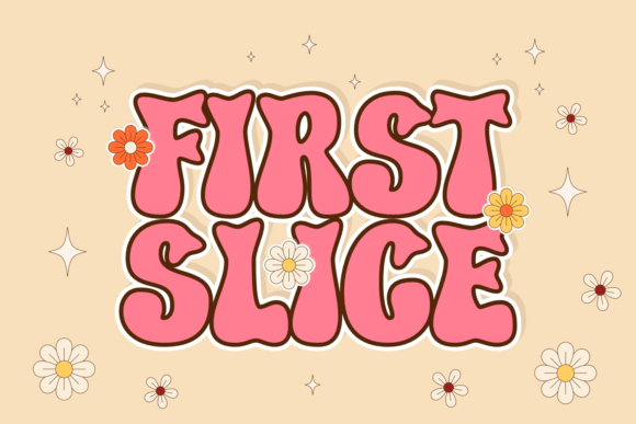 First Slice: A Retro Font for Modern Design