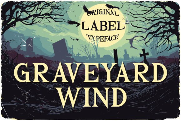 Graveyard Wind: 80s Horror Font