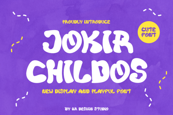 Jokir Childos: Elevating Design with a Quirky and Joyful Display Font
