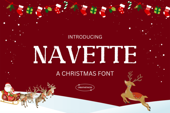 Navette: Elevating Holiday Designs with Playful Typography