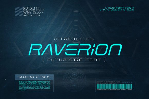 Raverion: Strategic Typography for the Future of Brand Identity