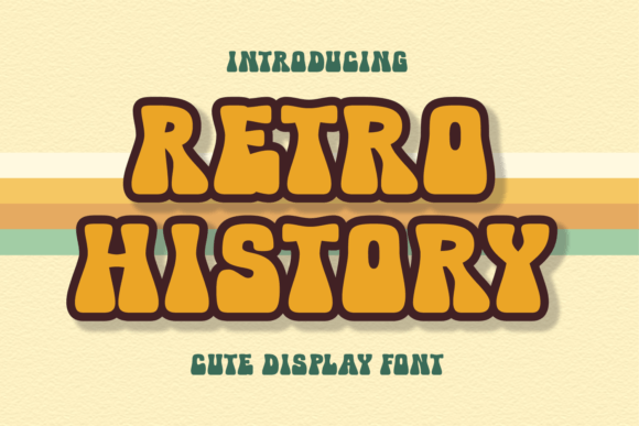 Retro History: Bold Typography for Modern Designs