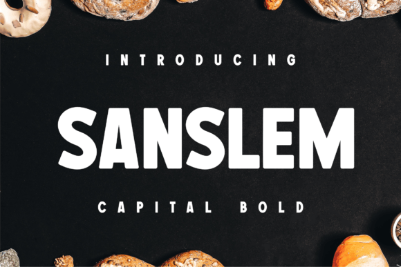 Sanslem: The Bold, All-Caps Display Font Redefining Modern Design