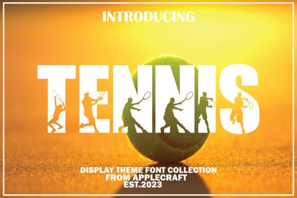 Tennis: Elevating Design with a Bold, Unique Display Font